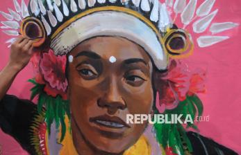 Adu Kreativitas Seni Mural di Denpasar Youth Festival 5.0 