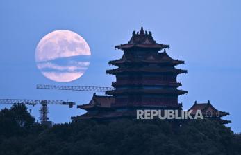 In Picture: Keindahan Fenomena Alam Supermoon di Penjuru Dunia