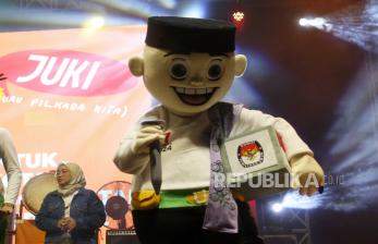 In Picture: Peluncuran Maskot dan Jingle Pilkada Kota Tangerang Selatan