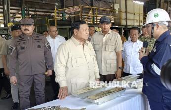 Presiden Prabowo Serahkan Aset Sitaan Smelter Ilegal ke PT Timah