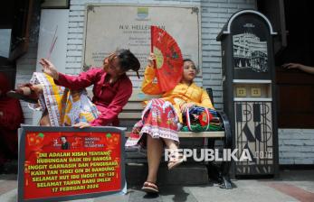 Komunitas Mataholang Pentaskan Teater Akulturasi Budaya di Braga