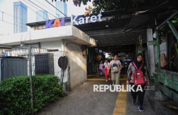 PT KAI Jelaskan Alasan Stasiun Karet Ditutup Sebab Picu Kemacetan