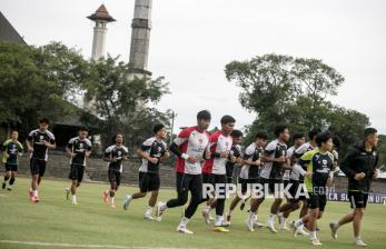 In Picture: Latihan Timnas Indonesia Jelang Laga Lawan Filipina di Piala AFF