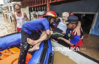 In Picture: Sungai Kenali Asam Meluap, Puluhan Rumah di Jambi Terendam Banjir 