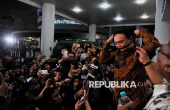 In Picture: Ahok Jalani Pemeriksaan Selama 8 Jam di Kejagung