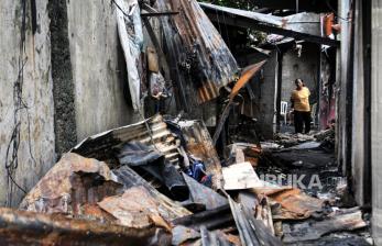 In Picture: Melihat Sisa Kebakaran di Tambora yang Sebabkan Lima Warga Tewas