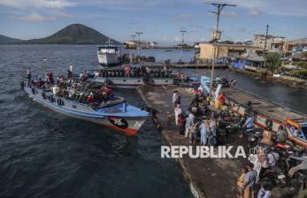 Mudik Idul Fitri, Layanan Penyeberangan Ternate-Tidore Dibuka 24 Jam