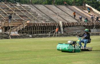 In Picture: Pembangunan Stadion Mini Dispora Sumut Ditargetkan Selesai Agustus 2024