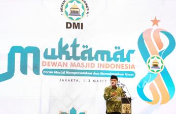 Jusuf Kalla Buka Muktamar Dewan Masjid Indonesia Ke-8