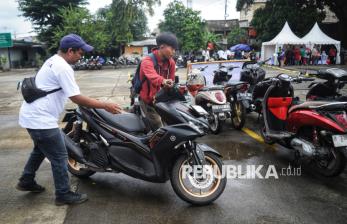 In Picture: Pemprov DKI Jakarta Fasilitasi Mudik Gratis untuk Pengendara Motor