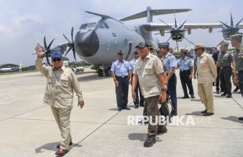 Presiden Prabowo Serahkan Raksasa Langit Airbus A400M ke TNI AU