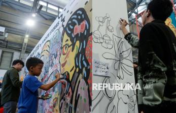 In Picture: 54 Ilustrator Pamer Karya di Pameran Teras Inspirasi