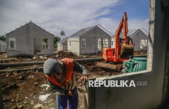 In Picture: Progres Pembangunan Huntap untuk Korban Banjir Bandang di Rua Ternate