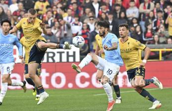 In Picture: Gol Tunggal Luis Alberto Bawa Lazio Kalahkan Genoa