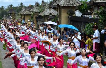 In Picture: Melihat Kemeriahan Penglipuran Village Festival