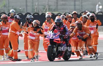 In Picture: Jorge Martin Jadi yang Tercepat di MotoGP Mandalika