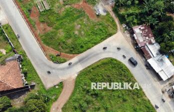 In Picture: Proyek Pembangunan Jalan Bojonggede-Kemang Kembali Dilanjutkan