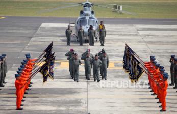 In Picture: Penyematan Brevet Kehormatan Penerbang TNI AL