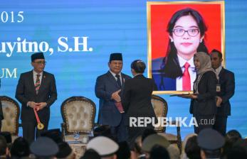 Presiden Prabowo Hadiri Pengukuhan 1.451 Hakim