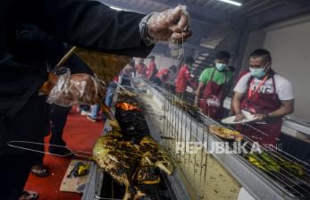 In Picture: Festival Bakar Ikan Nusantara Meriahkan Bulan Bung Karno
