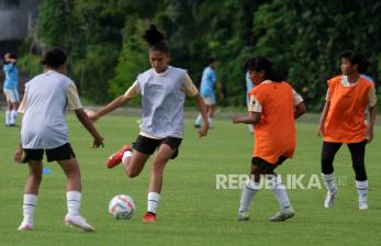 In Picture: Persiapan Timnas Putri U-17 Indonesia Jelang Piala Asia