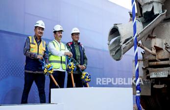 In Picture: BP Batam dan PT Persero Batam Lakukan Groundbreaking Pengembangan Terminal Peti Kemas 