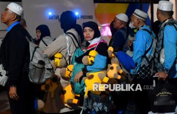 Kloter Pertama Debarkasi Balikpapan Kembali ke Tanah Air, Satu Jamaah Wafat