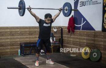 In Picture: Melihat Persiapan Atlet Angkat Besi yang akan Berlaga di Olimpiade Paris
