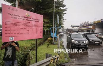 In Picture: Rest Area KM 21 B Jagorawi Disita Kejagung Terkait Kasus Korupsi Timah