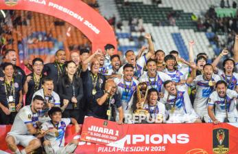 In Picture: Kalahkan Oxford United, Port FC Jadi Juara di Piala Presiden 2025