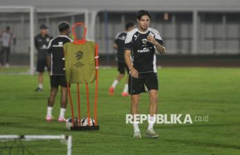 In Picture: Kevin Diks Ikuti Latihan Bersama Timnas Indonesia Jelang Laga Lawan Jepang