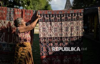 In Picture: Keindahan Tenun Ikat Sumba yang Sarat Makna Budaya
