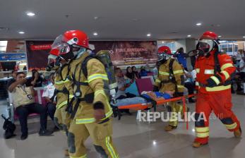 In Picture: Simulasi Keamanan Kedaruratan di Bandara DEO Sorong
