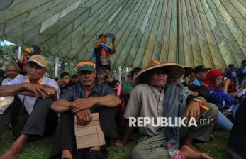 In Picture: Ribuan Buruh Hadiri Peringatan Hari Buruh Internasional di Monas