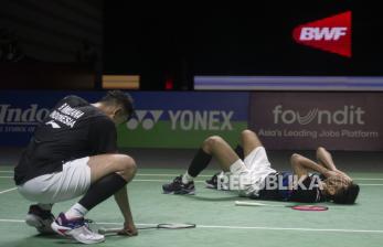 In Picture: Langkah Bagas-Fikri Terhenti di Perempatfinal Indonesia Open