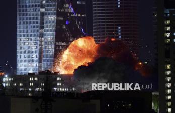 In Picture: Tel Aviv Membara, Ratusan Rudal Iran Gempur Israel