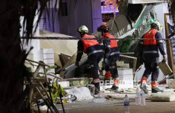 In Picture: Bangunan Runtuh, 4 orang Tewas Tertimpa di Pulau Majorca Spanyol