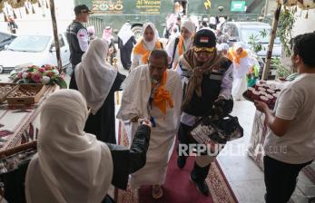 In Picture: 88.987 Jamaah Calon Haji Gelombang Pertama Telah Tiba di Tanah Suci