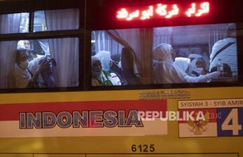 <em>Tips</em> Jamaah Haji Naik Bus Shalawat dengan Nyaman ke Masjidil Haram