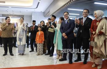 In Picture: Penyambutan Menteri dan Wakil Menteri Kementerian BUMN