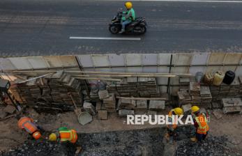 Trotoar Cawang Ditata Lebih Nyaman untuk Pejalan Kaki dan Disabilitas