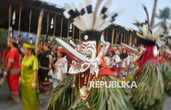 Festival Hudoq Pekayang Angkat Harmoni Manusia, Alam, dan Tradisi