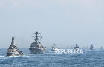 In Picture: 14 KRI dan 19 Kapal Perang Negara Asing Ikuti International Fleet Review