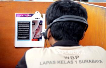 Lapas Surabaya Fasilitasi Warga Binaan Komunikasi dengan Keluarga via Wartelsuspas