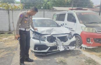 Polisi Tetapkan Pengemudi Tabrak Orang Hingga Tewas di <em>Flyover</em> Manahan Sebagai Tersangka 