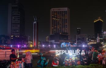 Hari Ozon Sedunia, Lampu Bundaran HI dan Kawasan Sudirman Padam Sejenak