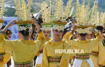 Karnaval Budaya dan Merdeka Night Run Semarakkan HUT ke-81 RI di IKN