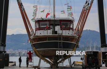 Misi Kemanusiaan, Belasan Kapal Global Sumud Flotilla Bersiap Menuju Gaza
