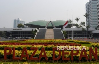 Halaman komplek DPR RI, Senayan, Jakarta