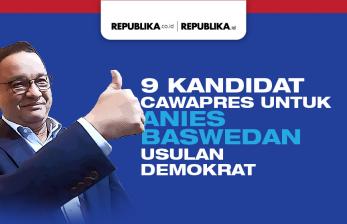 Infografis 9 Kandidat Cawapres untuk Anies Baswedan Usulan Demokrat
